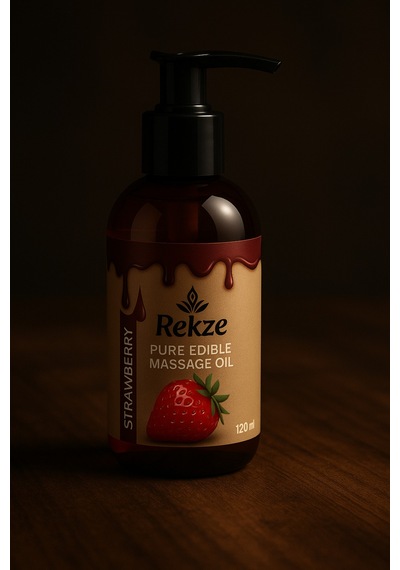 Çikolata Çilek Gül Aromalı Masaj Yağı 250 Ml Yenilebilir, Xl Boy - 725721563