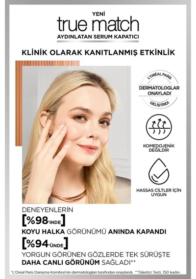 True Match Aydınlatan Serum Kapatıcı - 1r
