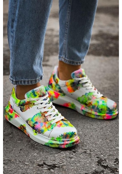 Ch254 Cbt Pittura Erkek Ayakkabı 550 Colorfull