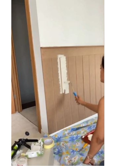 Dekoratif, Duvar Çıtası, Ahşap Duvar Paneli, Boyanabilir, Ham