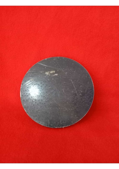 Şık Mavi Cam Stil Bardak Altlığı 10 Cm Çap, 5 Cm Genişlik Karışık