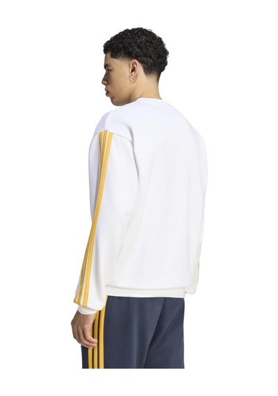 Adidas Real Dna Erkek Spor Sweatshırt - Kg2952 Beyaz