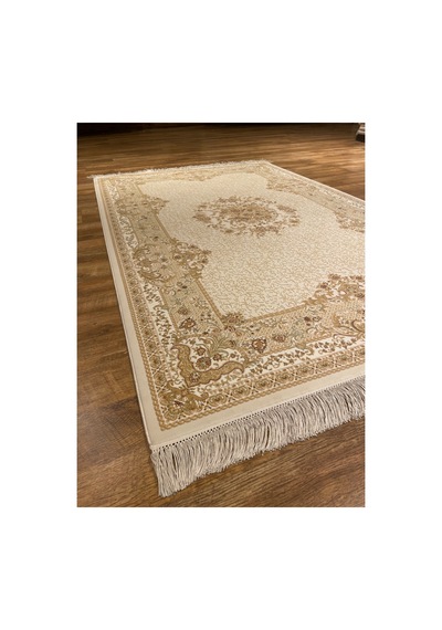 Versay 1683 Krem-mavi Halı Çok Renkli