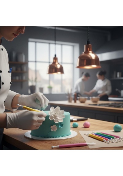 Marzipan & Şeker Hamuru Şekillendirme Seti 10 Lu 20 Farklı Uçlu Pasta Dekorasyon Çubukları