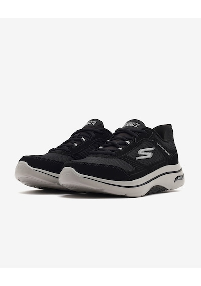 Skechers Go Walk Arch Fıt 2.0 Seared Erkek Siyah Yürüyüş Ayakkabısı 216650 Bkgy Siyah