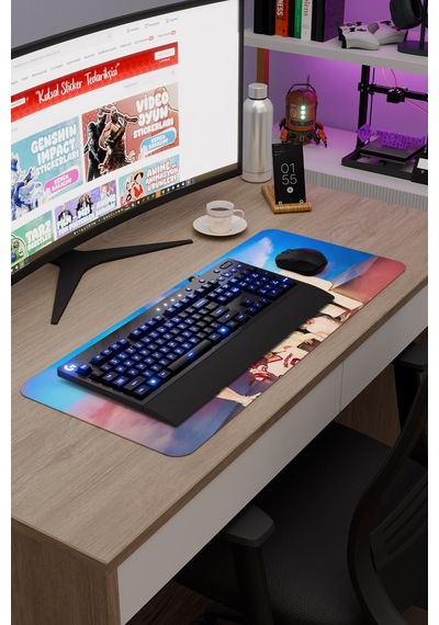 Stray Kids V3 70x30 Xl Gaming Kauçuk Kaymaz Taban Mouse Pad Fare Altlığı