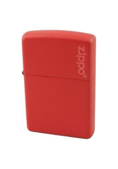 Zippo Red Matte Wıth Logo / 233Zl -