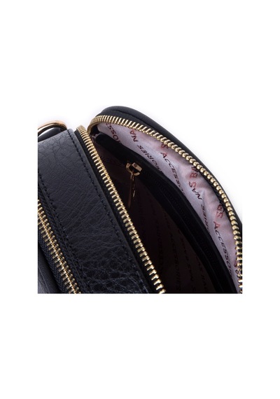 Nas Bag Kadın Mini Cüzdanlı Omuz Ve Çapraz Çanta Siyah Victoria