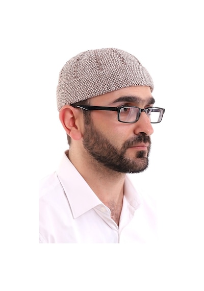 Kışlık Kadife Takke - Kahverengi