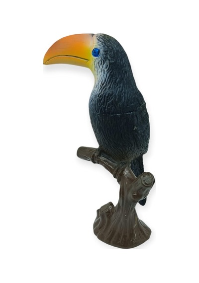 Hayvan Figürleri - Kuşlar - 12 Cm Tukan Kuşu Hayvan