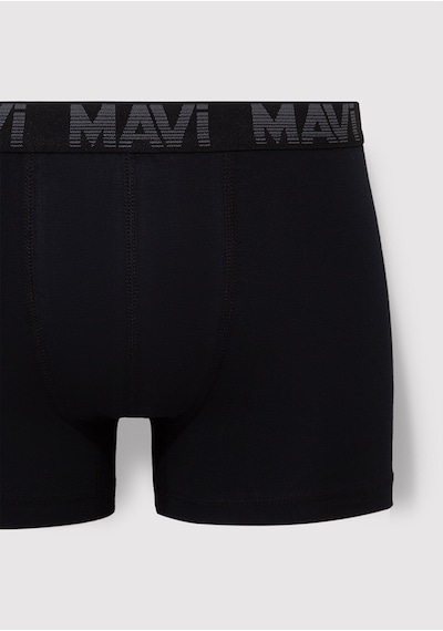 Mavi - 3Lü Siyah Basic Boxer Seti 0911504-900 Siyah