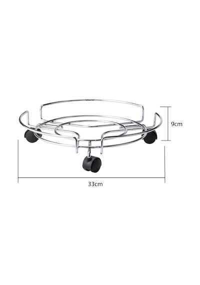 Teknotel Damacana Tüp Saksı Damacana Altlığı Krom Mg052