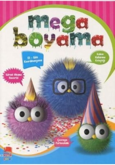Mega Boyama Kalın Boyama / Ema Yayınları
