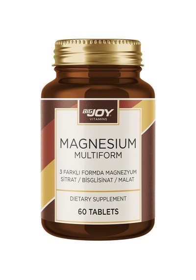 Magnezyum Multiform Complex 60 Tablet Sitrat + Bisglisinat + Malat