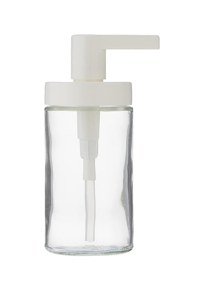 Ikea Tackan Sıvı Sabunluk, Beyaz Cam 903.223.03, 200ml Çok Renkli