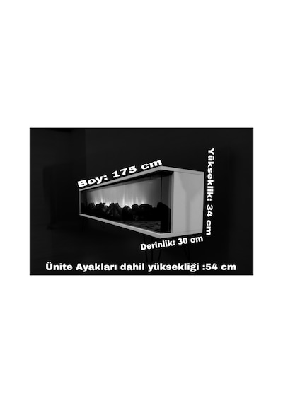 Tv Sehpası Full Şömineli Kumandalı Bluetooth Stereo Ses 6 Modlu Ünite 175 Cm Mdf Metal Ayak Siyah Ve Siyah Siyah Ve Siyah Tv Sehpası Full Şömineli Kumandalı Bluetooth Stereo Ses 6 Modlu Ünite 175 Cm Mdf Metal Ayak Siyah Ve Siyah Siyah Ve Siyah