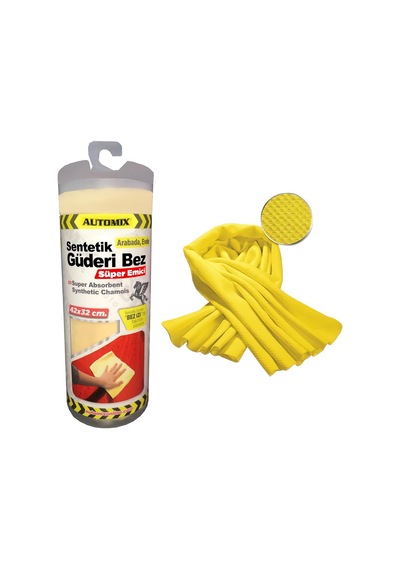 Automix Süper Emici Sentetik Güderi Bez 42Cm X 32Cm