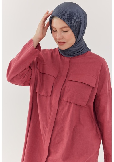 Mirsoy Scarf Piliseli Eşarp - Antrasit Antrasit