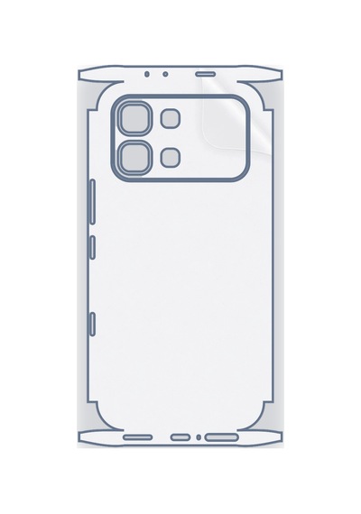 Schitec Infinix Note Edge Fullbody Nano Kaplama Koruyucu Film