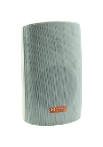 Magicvoice Mv-38 Beyaz 11 Cm Trafolu 40 Watt Sütun Hoparlör 2 Li Takım