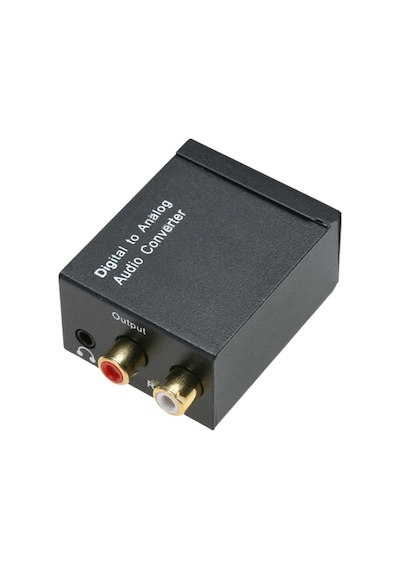 Dijital To Analog Optik 5057P 3.5Mm Ses Tos Rca Dönüştürücü Adaptör