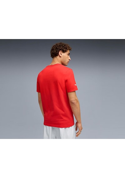 Puma F1 Ess Logo Tee 180g Erkek Günlük Tişört 63326403 Kırmızı Kırmızı