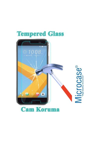 Microcase Htc 10 Tempered Glass Cam Ekran Koruyucu