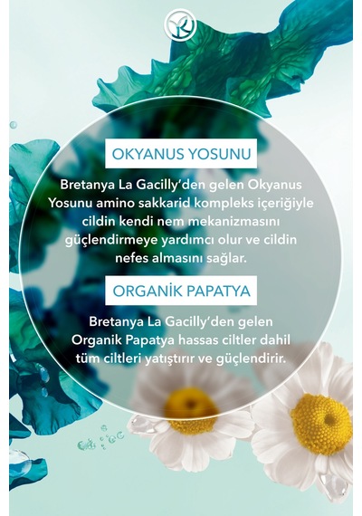 Yves Rocher Yüz&makyaj Temizleme Micellar Sütü-hassas Dahil Tüm Cilt-pure Algue Sensitive Botanik Kompleks 400ml