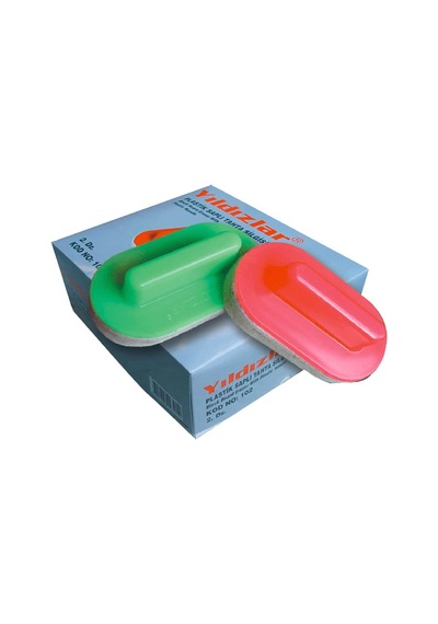 Yıldızlar Yazı Tahtası Silgisi Plastik Saplı 102 Çok Renkli