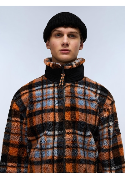 Napapijri T-montepiana Erkek Polar Ceket-30442 Turuncu