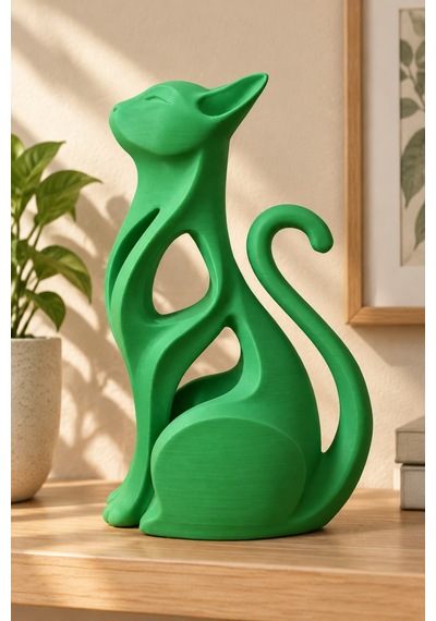 Modern Kedi Figürlü Dekoratif Biblo 57413761