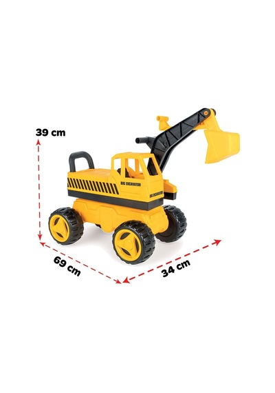 06 207 Big Excavator -pilsan Oyuncak