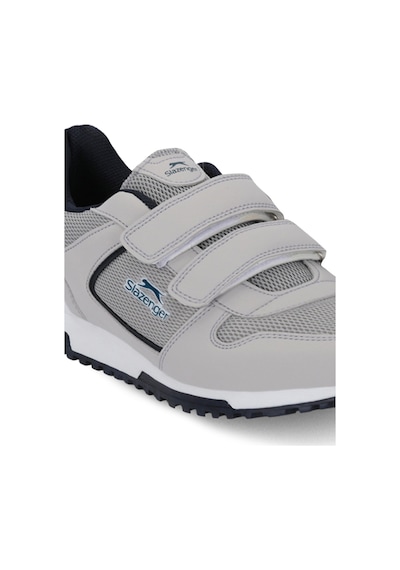 Slazenger Allure I Kadın Cırt Cırtlı Gri Günlük Spor Ayakkabısı