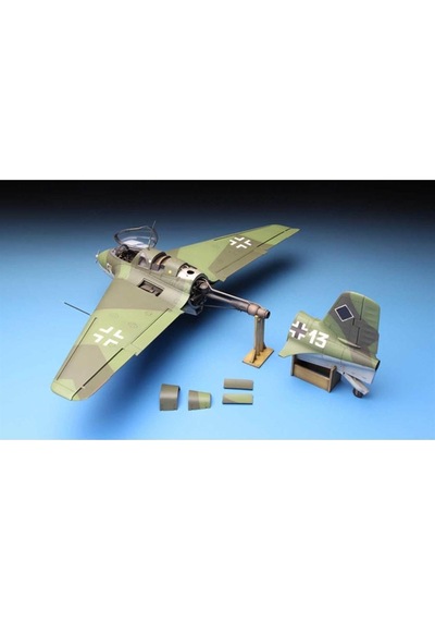 Meng Qs-001 1/32 Ölçek, Messerschmitt Me163b Komet Savaş Uçağı, Plastik Model Kiti-49173