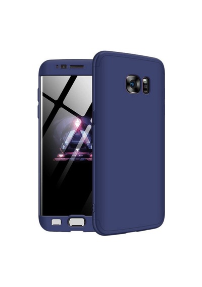 Samsung Galaxy Uyumlu S7 Edge Kilif 3 Parçali 360 Tam Korumali Gkk Kapak 393154175