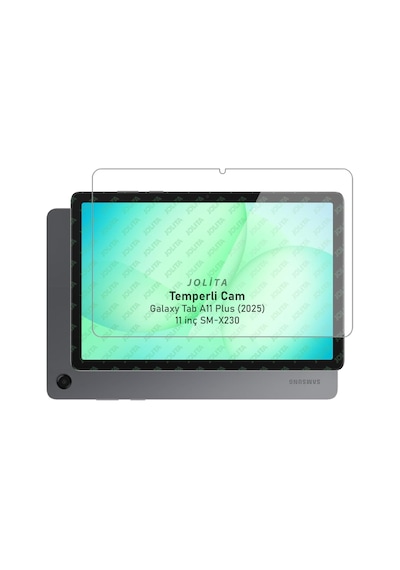 Samsung Galaxy Tab A11 + Plus 11 İnç Uyumlu Temperli Ekran Koruyucu Kırılmaz Cam X230nzaptur 11