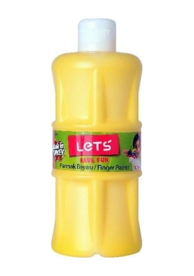 Lets Parmak Boyası 500 ML Sarı