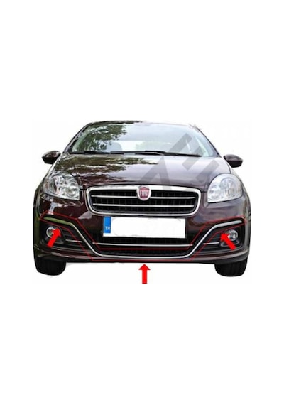 Fiat Linea Ön Tampon Çitasi Takim Yeni Model 504598052