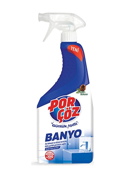 2 Adet Porçöz Yüzey Temizleyici Sprey 750 Ml Banyo Diğer