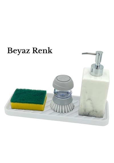 Tineke Silikon Yağdanlık Yağlık Standı Altlık ,çok Amaçlı Organizer Sunumluk ,sabunluk Altlığı 1 Adet Beyaz Beyaz