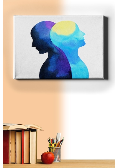 Webstyle Sayılarla Boyama Seti Kasnaklı Ruh Ikizi 40 X 50 Cm