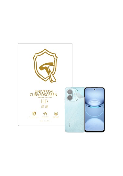 Tecno Spark 30c 5g İle Uyumlu Full Tpu Nano Arka Ekran Koruma Filmi - Ekm102