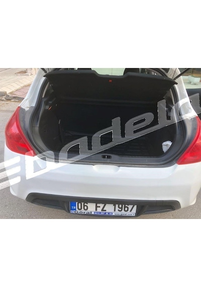 Bagaj Koruyucu Havuzlu Paspas 2008-13 Kasa Peugeot 308 Tam Uyumlu