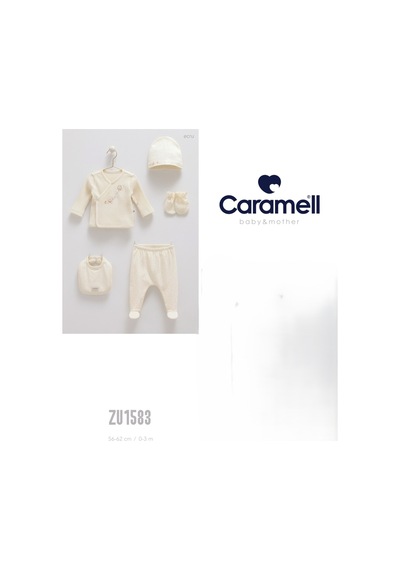 Caramell % 100 Coton 5 Li Hastane Çıkışı Soft Colour 1583 Ekru Ekru
