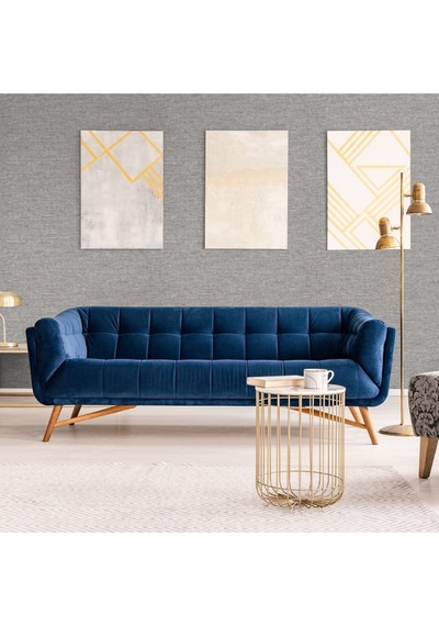 Adawall Muse Koleksiyonu- 25108-5 Açık Vizon Taş Görünümlü Duvar Kağıdı 1.06x15.6m, 16.5m² Bej