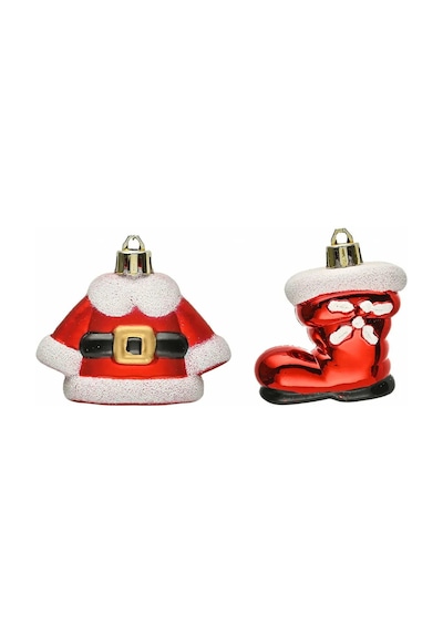 Asılabilir Yılbaşı Yeniyıl Ağacı Süsü Noel Baba Kıyafetleri Christmas New Year Santa Clothes Ornaments