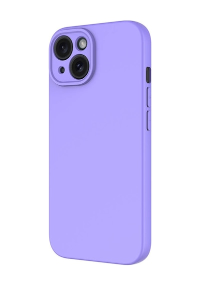 Apple Uyumlu iPhone 15 Plus Kılıf Zore Mara Lansman Kapak-koyu Mor Koyu Mor Koyu Mor