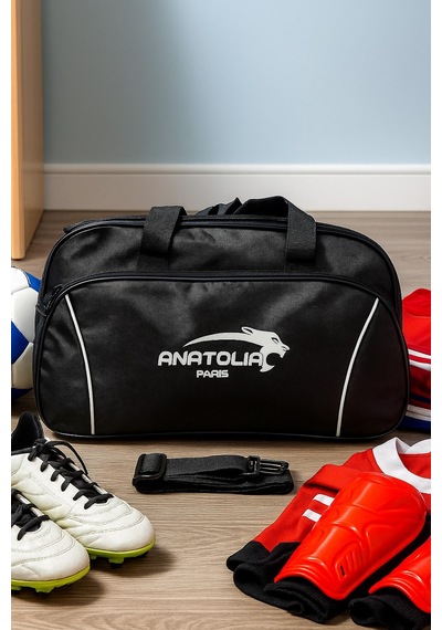 Newfull Sport Anatolia Pars Astarlı U Kapak Seyahat Çantası-orta Siyah