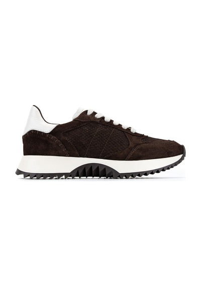 Tamer Tanca Kadın Hakiki Deri Kahverengi Süet Sneakers & Spor Ayakkabı 154 7161 Bn Ayk Y26 Kahve Suet