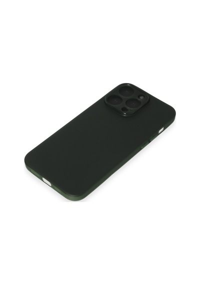 Apple iPhone Uyumlu  15 Pro Kılıf Puma Silikon -  Yeşil